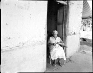 woman in a chair shot by photographer Horacio Marquinez